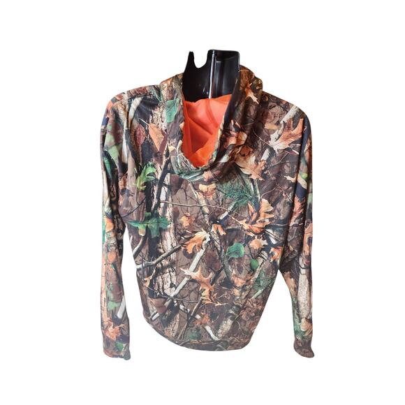 Polaris Camo Hoodie Large Pursuit Hunting Pullover Sweatshirt Fleece Gorpcore - Picture 15 of 16